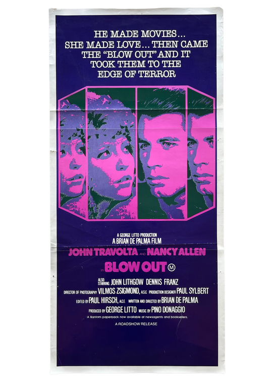 Blow Out (1981) - Daybill