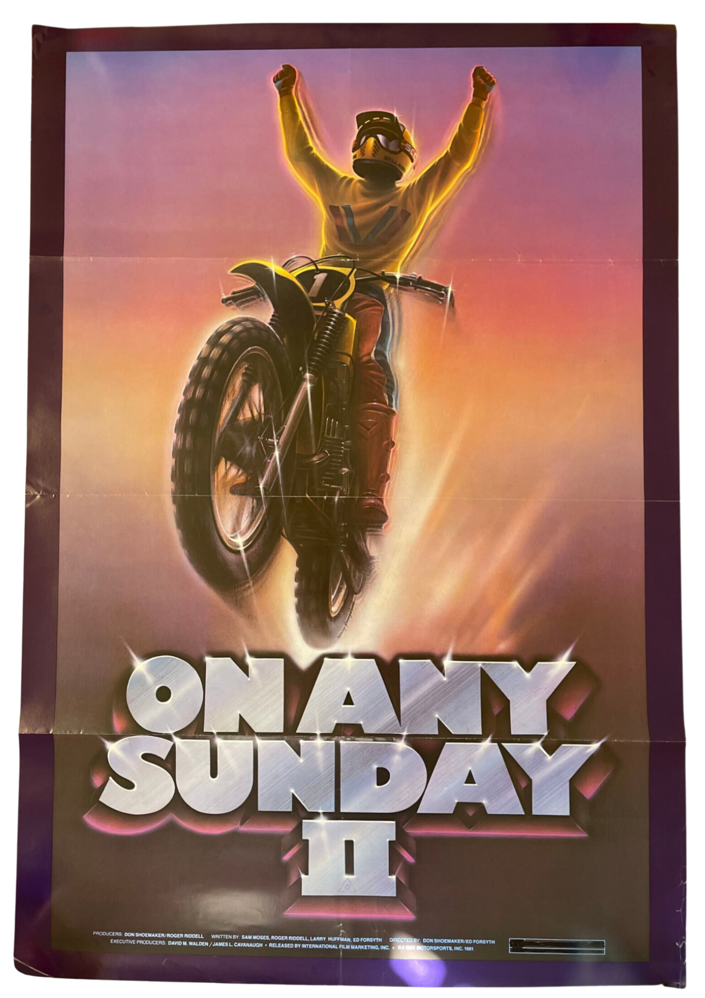 On Any Sunday 2 (1981) - One Sheet