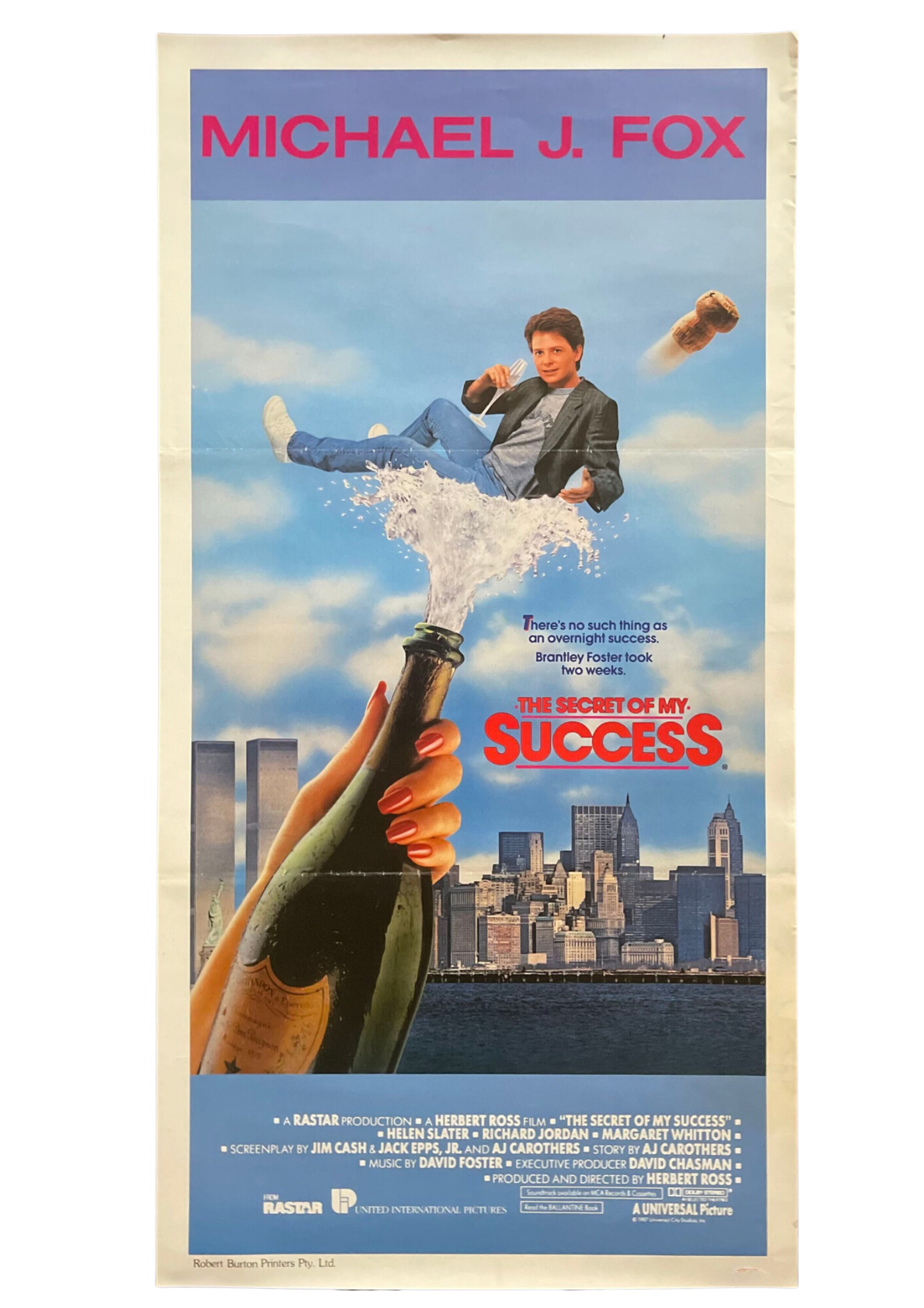 The Secret Of My Success (1987) - Daybill