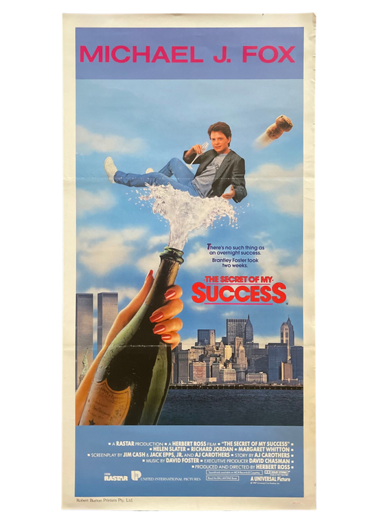 The Secret Of My Success (1987) - Daybill