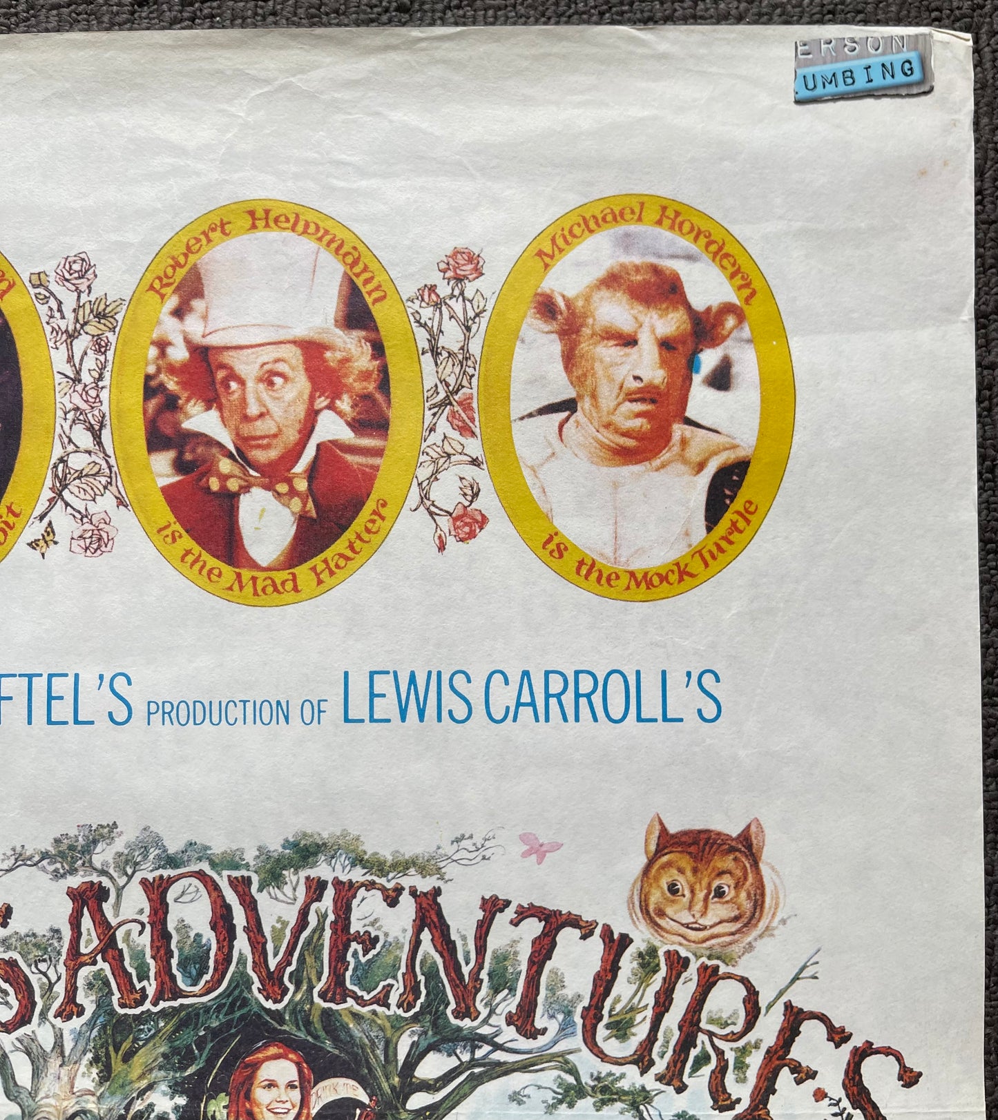 Alice's Adventures In Wonderland (1972) - Daybill