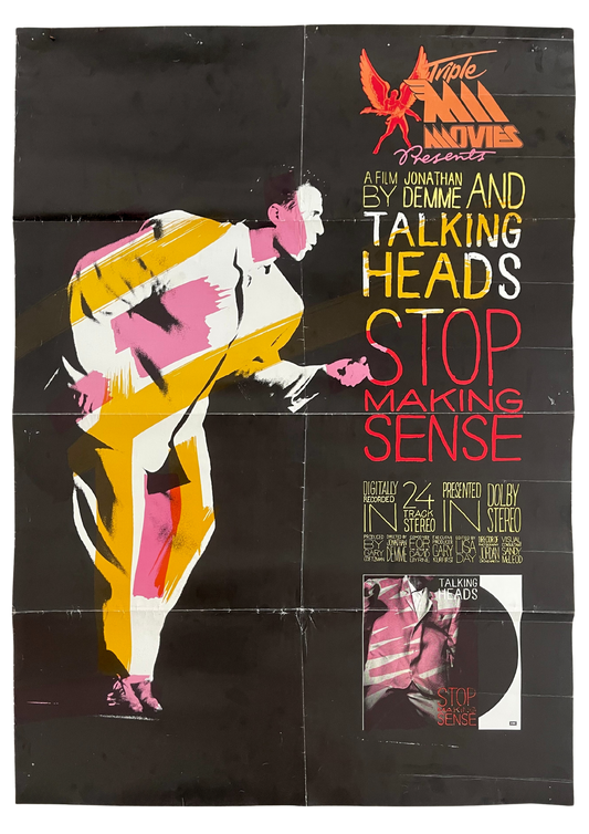 Talking Heads- Stop Making Sense (1984) - One Sheet