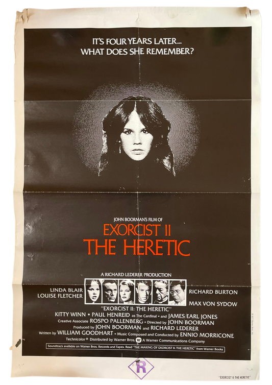 Exorcist II: The Heretic (1977) - One Sheet