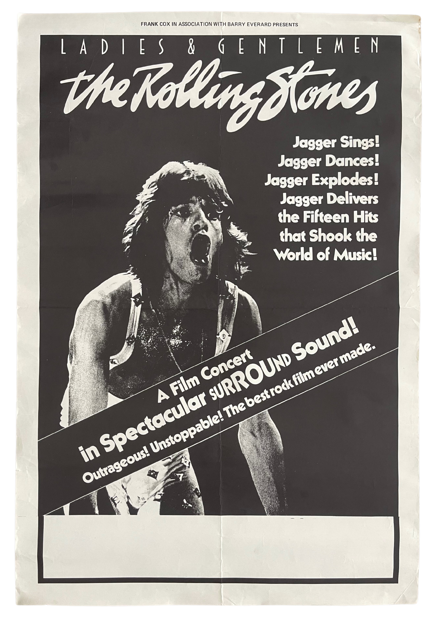 Ladies and Gentlemen, The Rolling Stones (1974) - Daybill