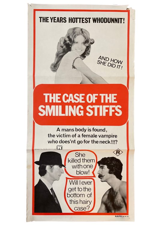 The Case of the Smiling Stiffs (1973) - Daybill