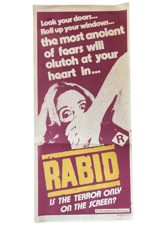 Rabid (1977) - Daybill