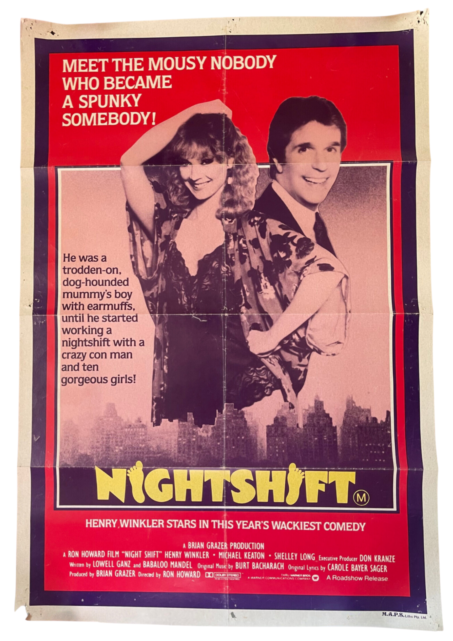 Nightshift (1982) - One Sheet