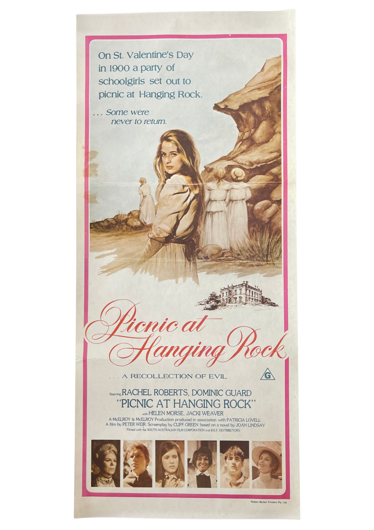 Picnic at Hanging Rock (1975) - Daybill
