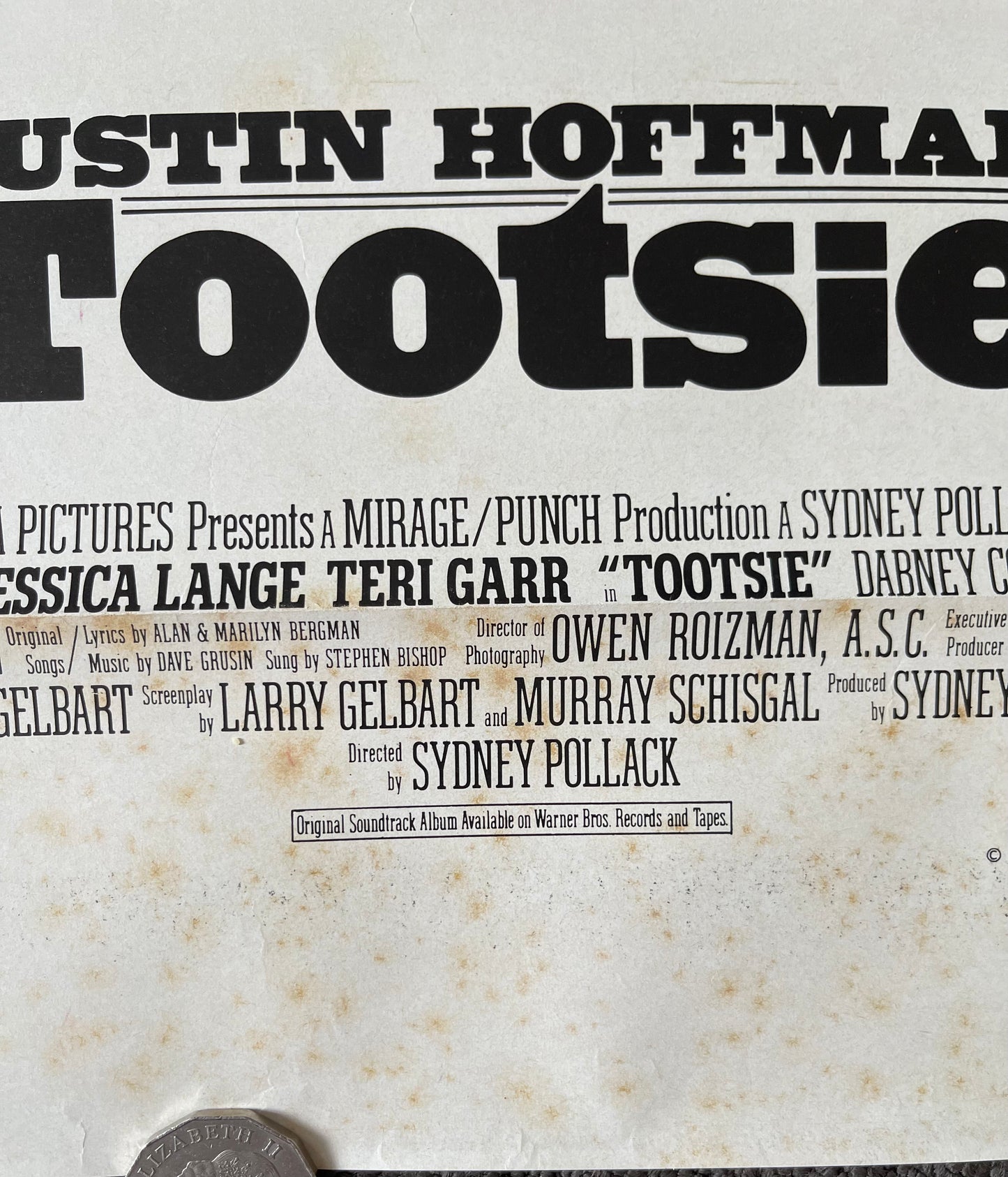 Tootsie (1982) - Daybill