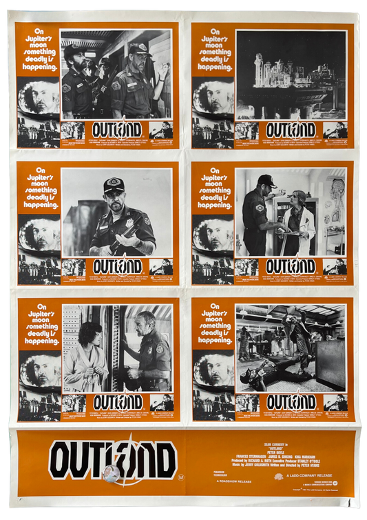 Outland (1981) - Lobby Card Sheet