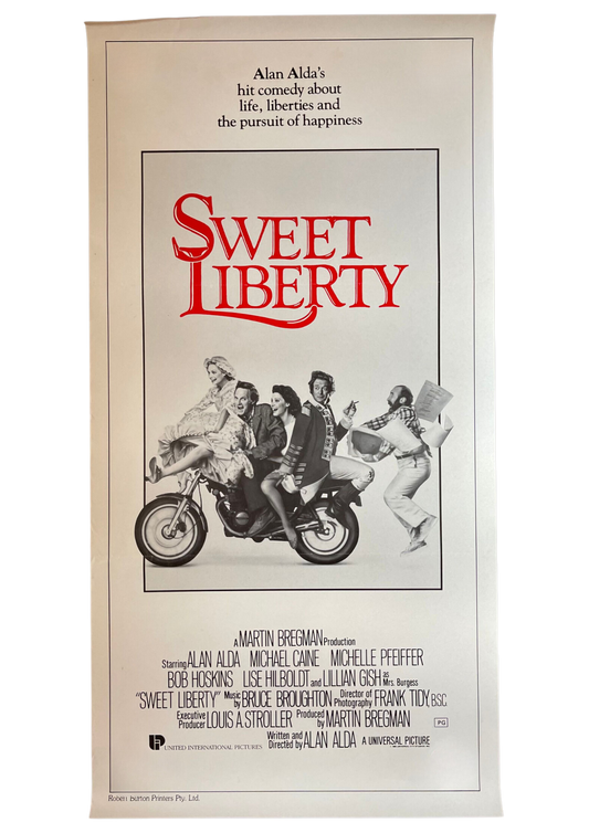 Sweet Liberty (1986) - Daybill