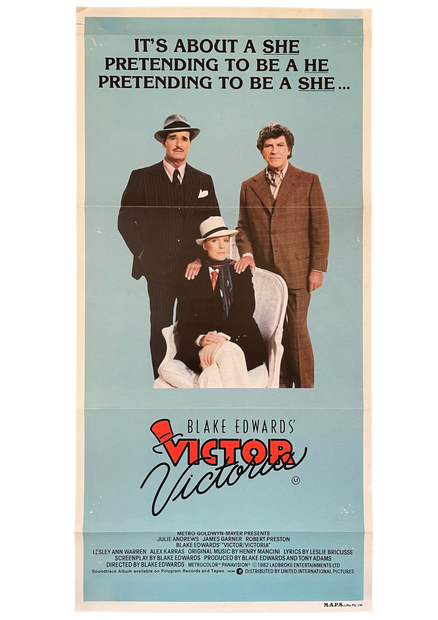 Victor Victoria (1982) - Daybill
