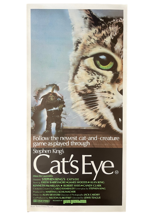 Stephen King's Cats Eye (1985) - Daybill