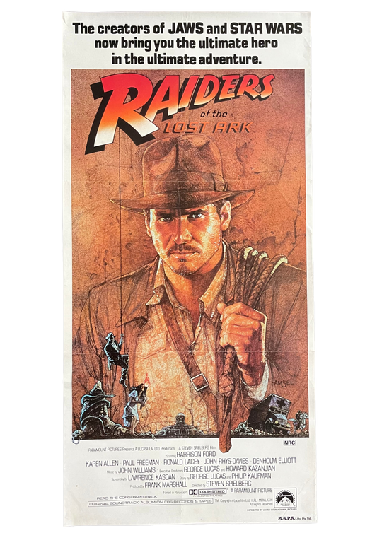 Raiders Of The Lost Ark (1981) - Daybill