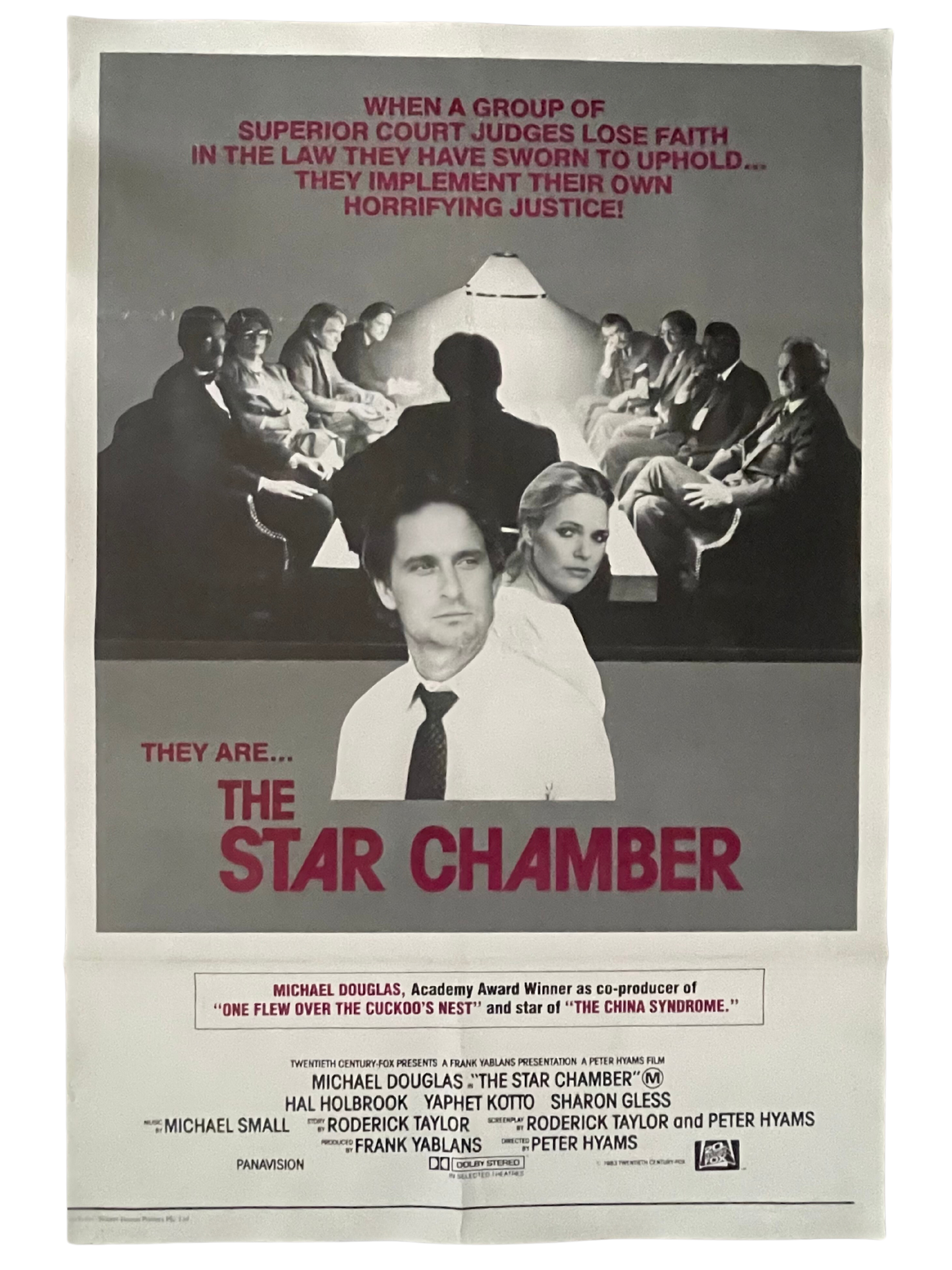 The Star Chamber (1983) - One Sheet