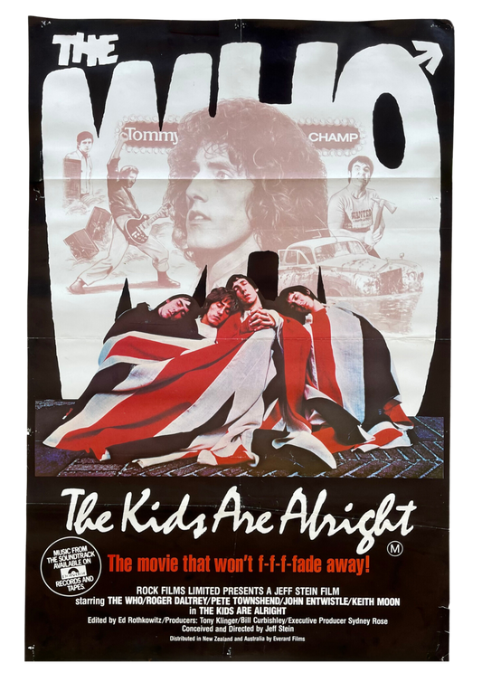 The Who - The Kids Are Alright - One Sheet