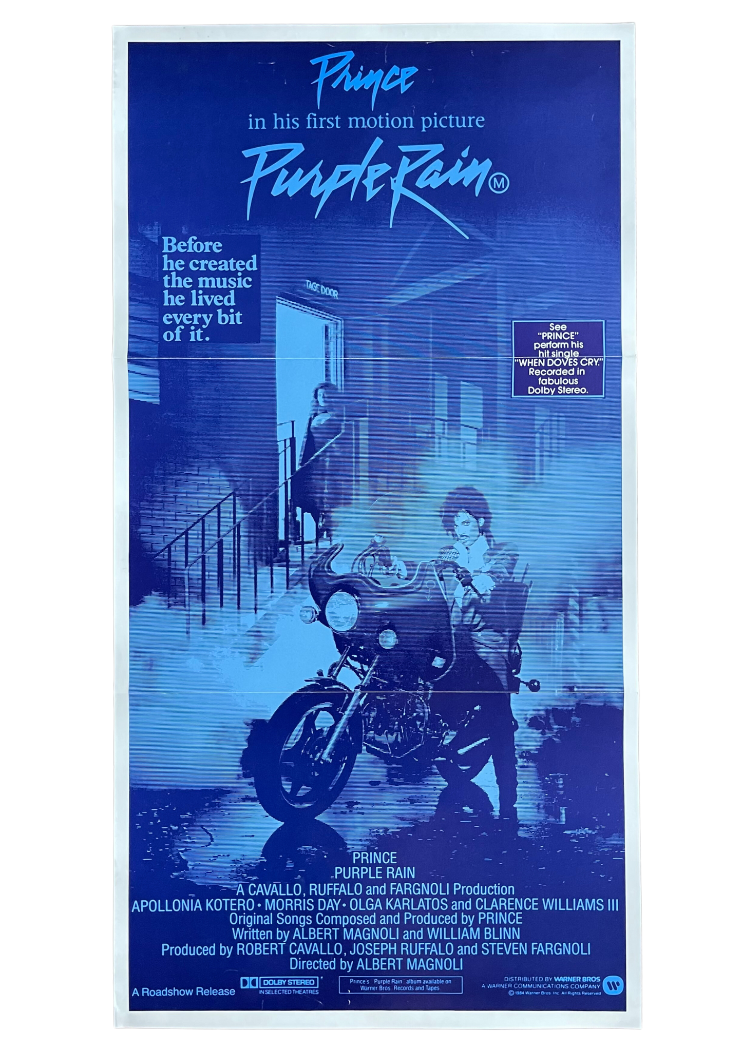 Prince - Purple Rain (1984) - Daybill