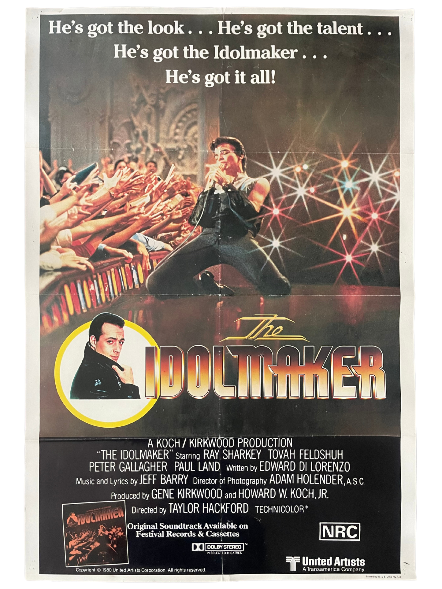 The Idol Maker (1980) - One Sheet