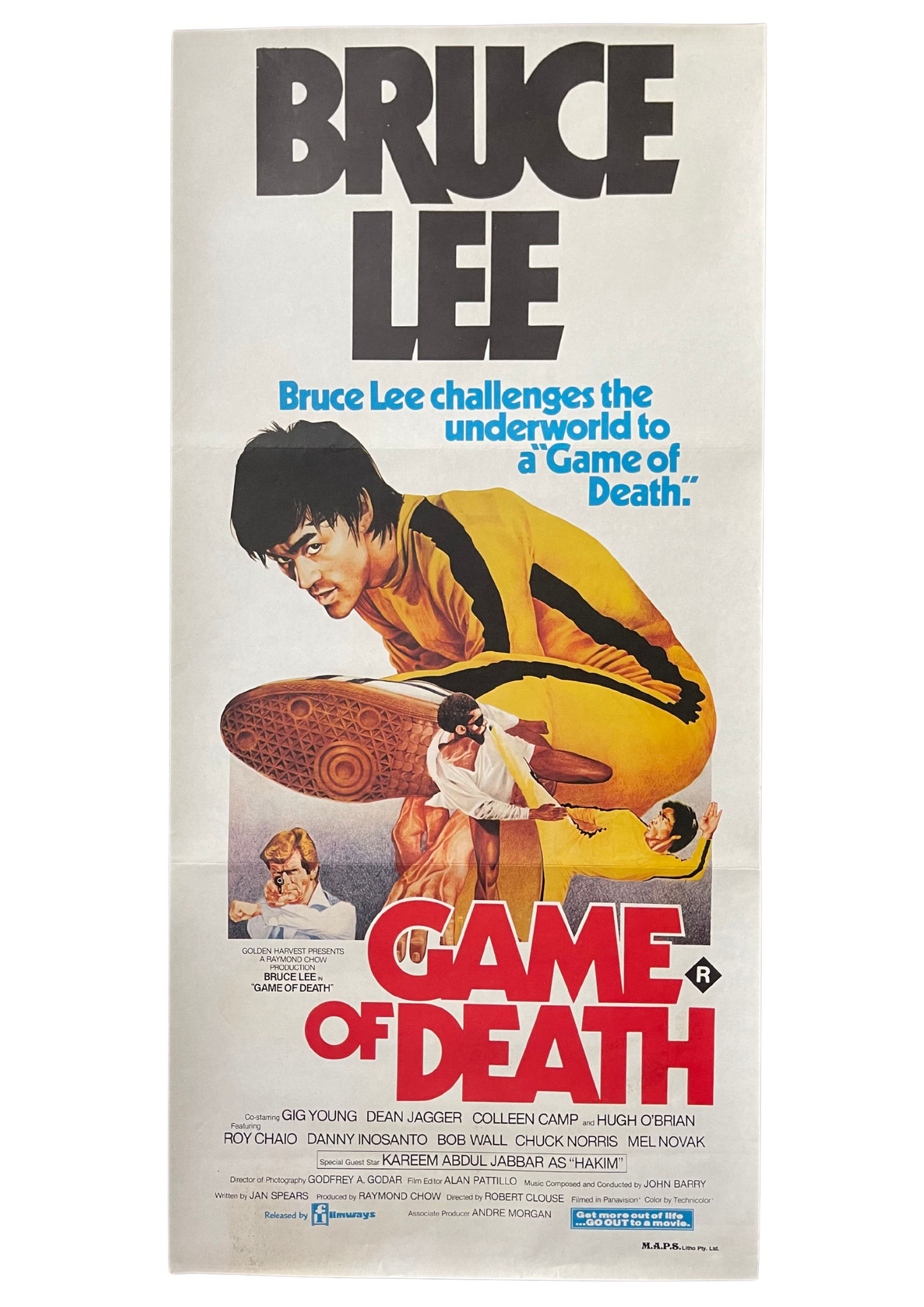 Game of Death (1978) Bruce Lee - Daybill