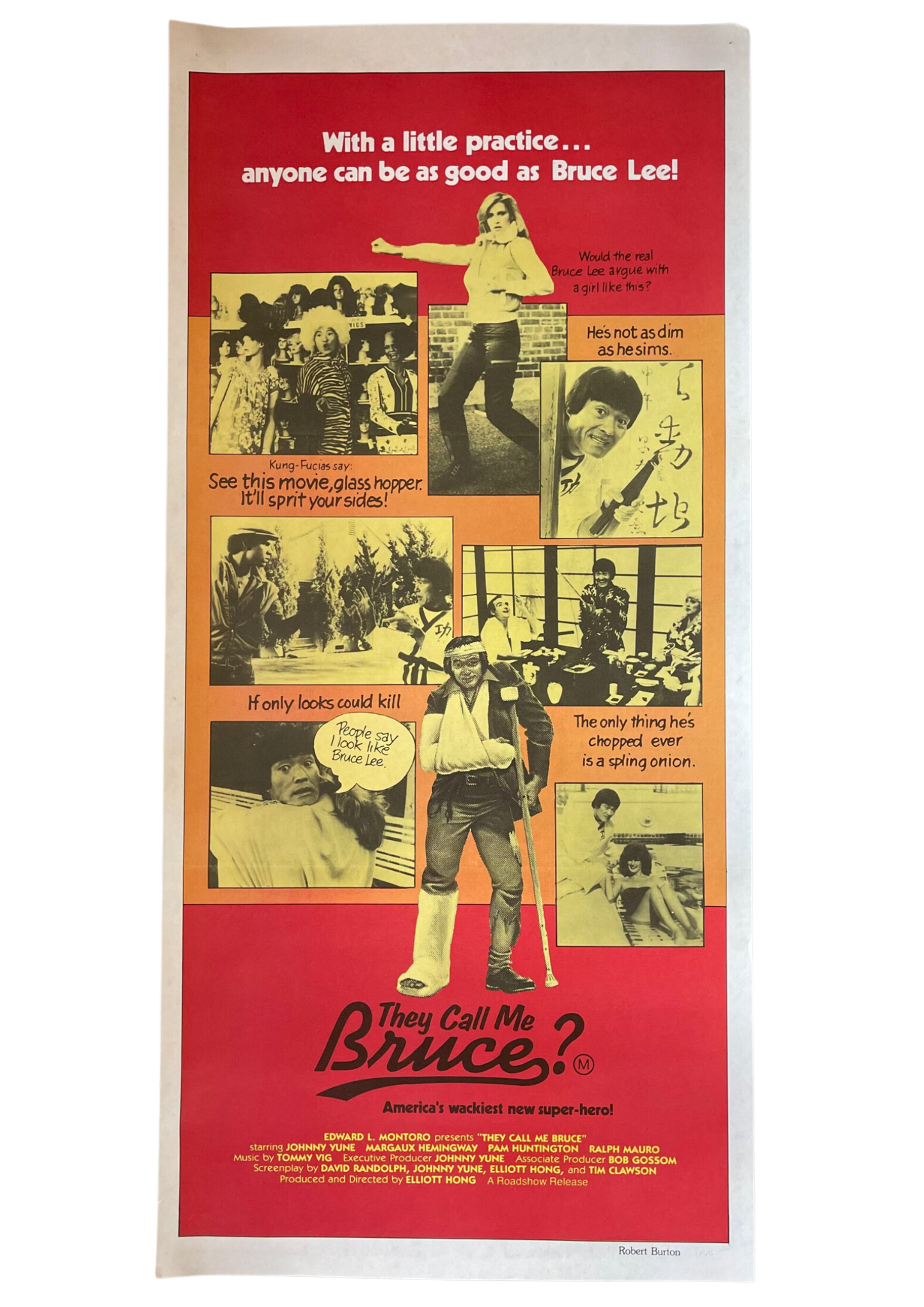 They Call Me Bruce? (1982) - Daybill