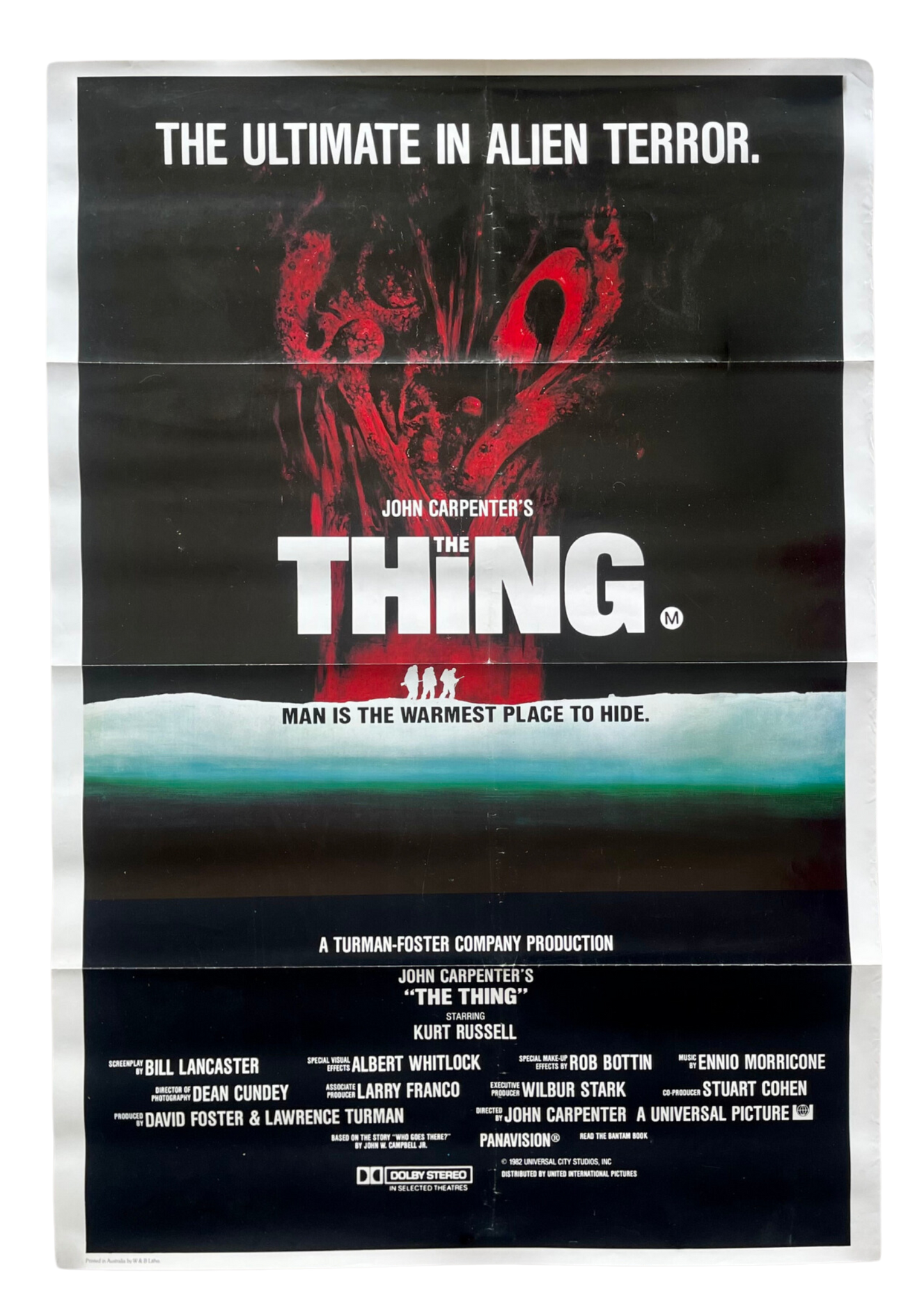 The Thing (1982) - One Sheet