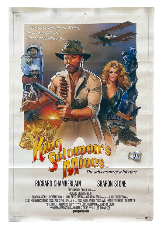 King Solomon's Mines (1985) - One Sheet
