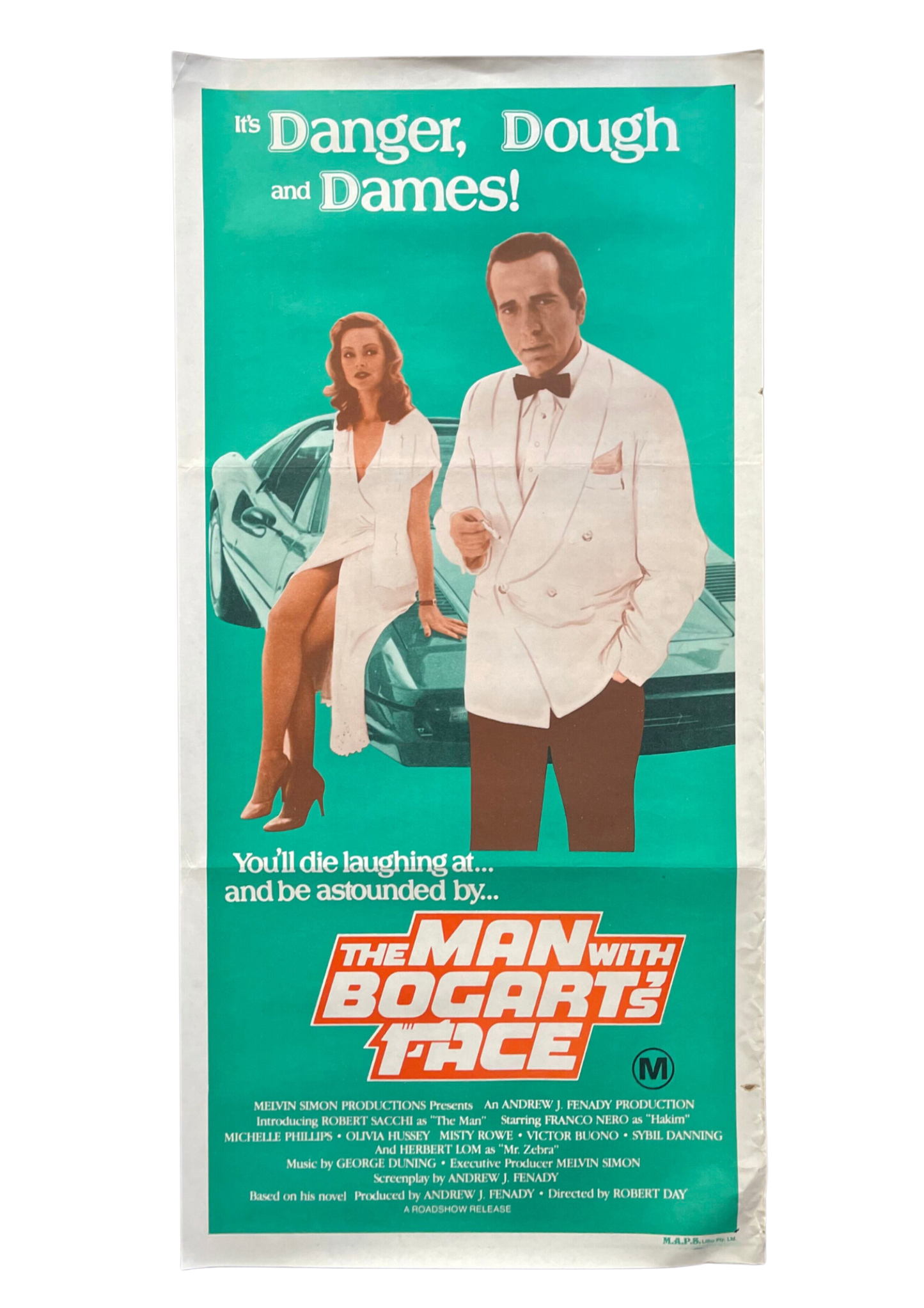 The Man With Bogart's Face (1980) - Daybill
