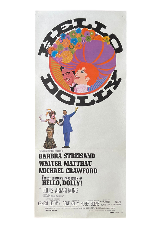 Hello, Dolly! (1969) - Daybill