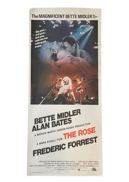 The Rose (1980) Bette Midler - Daybill