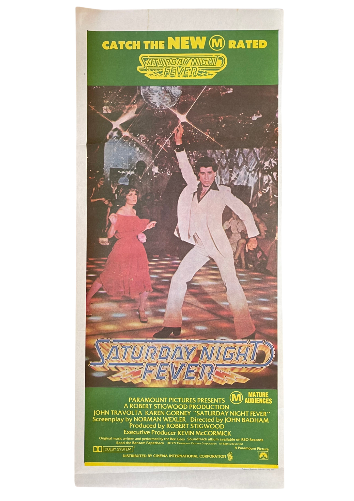 Saturday Night Fever (1977) - Daybill