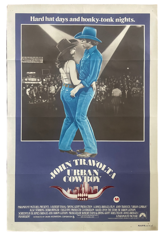 Urban Cowboy (1980) John Travolta - One Sheet