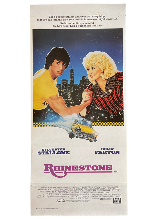 Rhinestone (1984) Sylvester Stallone Dolly Parton - Daybill