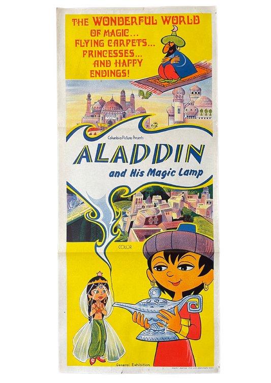Aladdin (1992) - Daybill