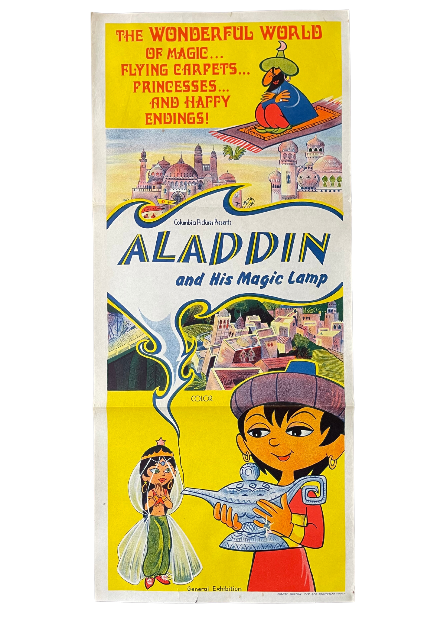 Aladdin (1992) - Daybill