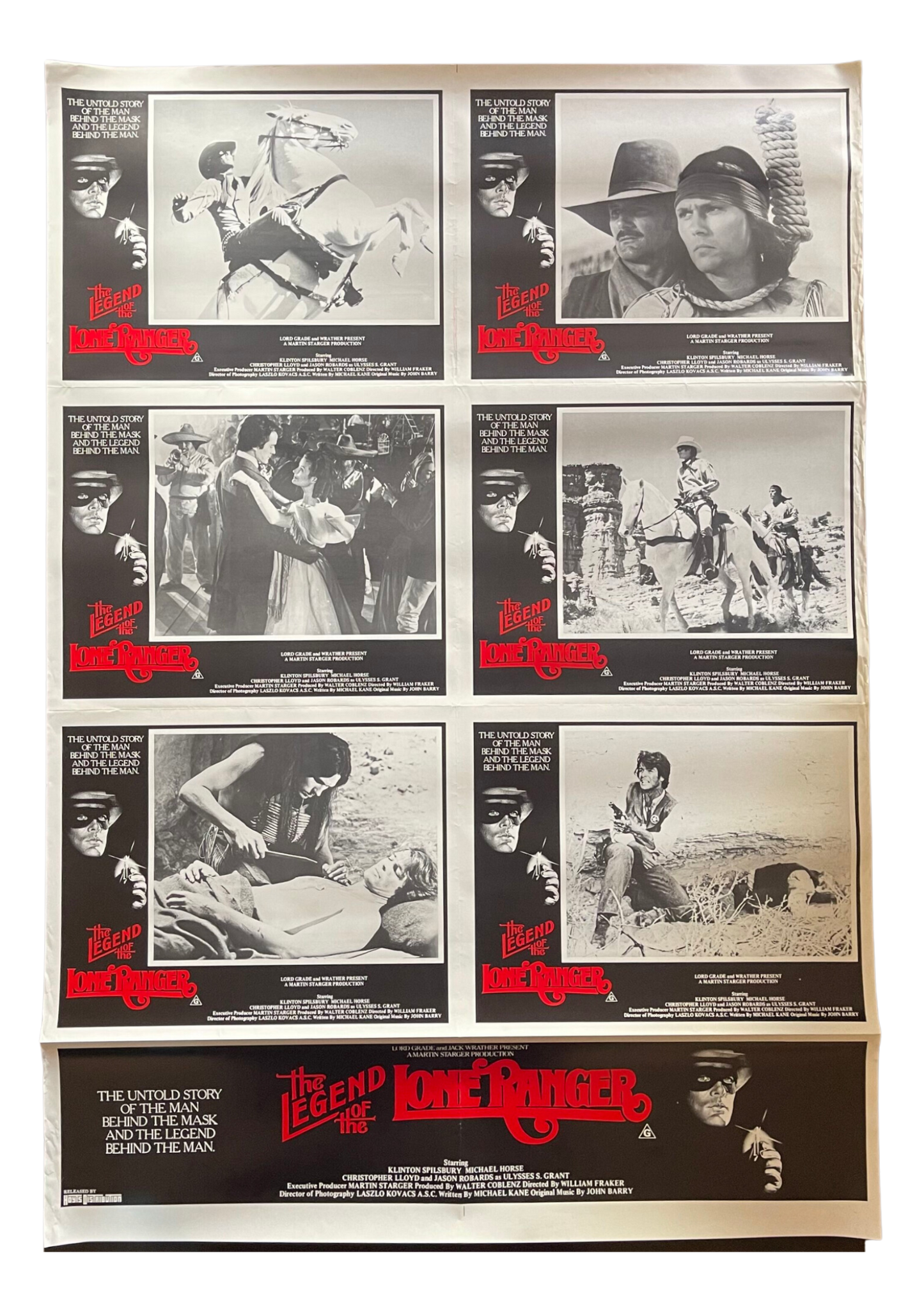 The Legend of the Lone Ranger (1981) - One Sheet