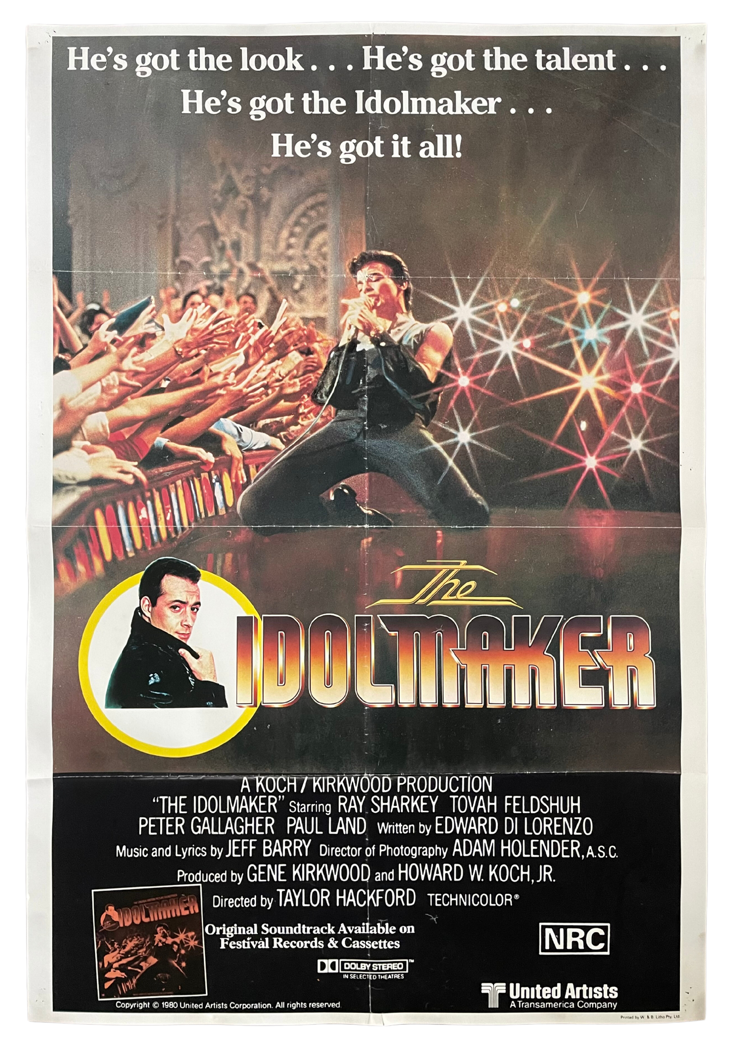 The Idol Maker (1980) - One Sheet