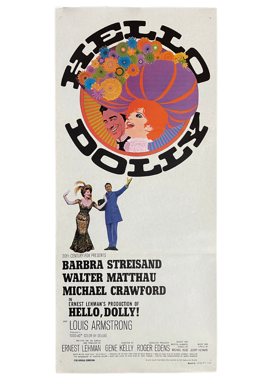 Hello, Dolly! (1969) - Daybill