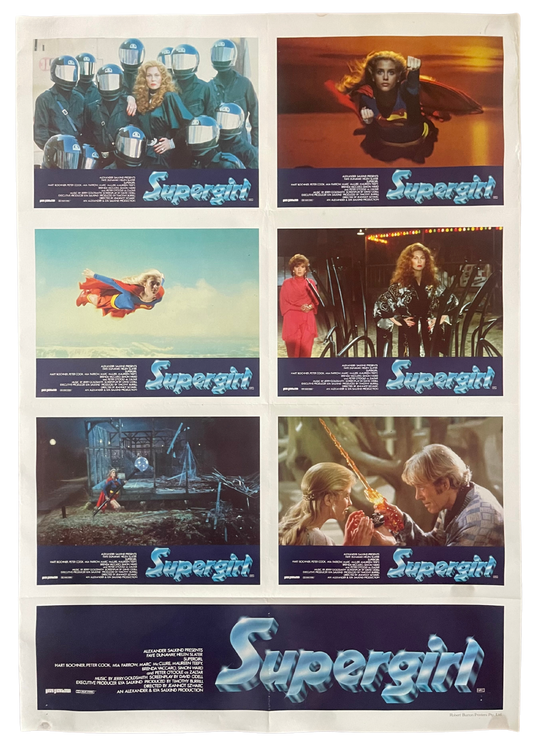 Supergirl (1984) - Lobby card Sheet