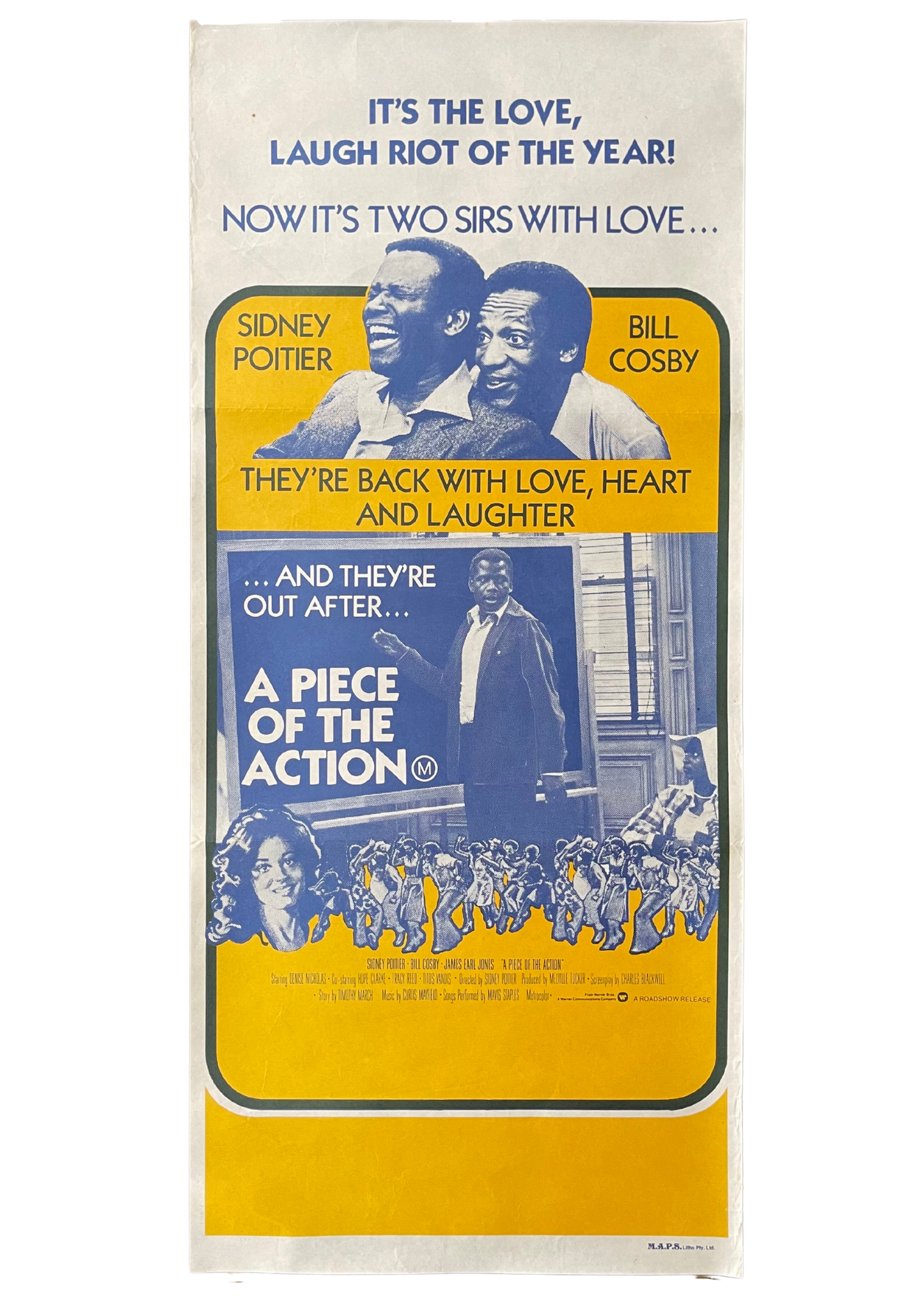 A Piece Of The Action (1977) - Daybill