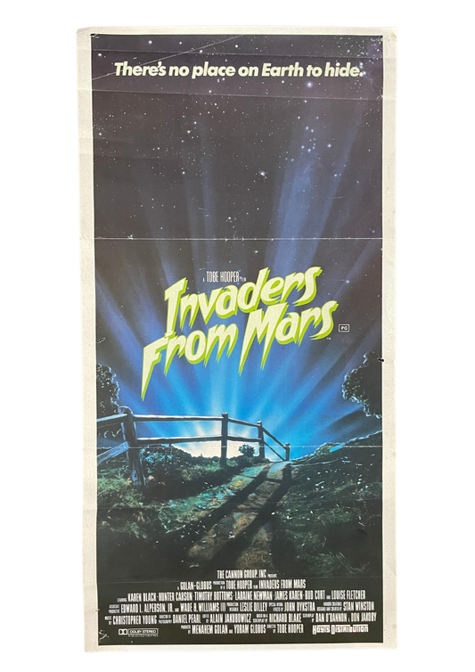 Invaders from Mars (1986) - Daybill