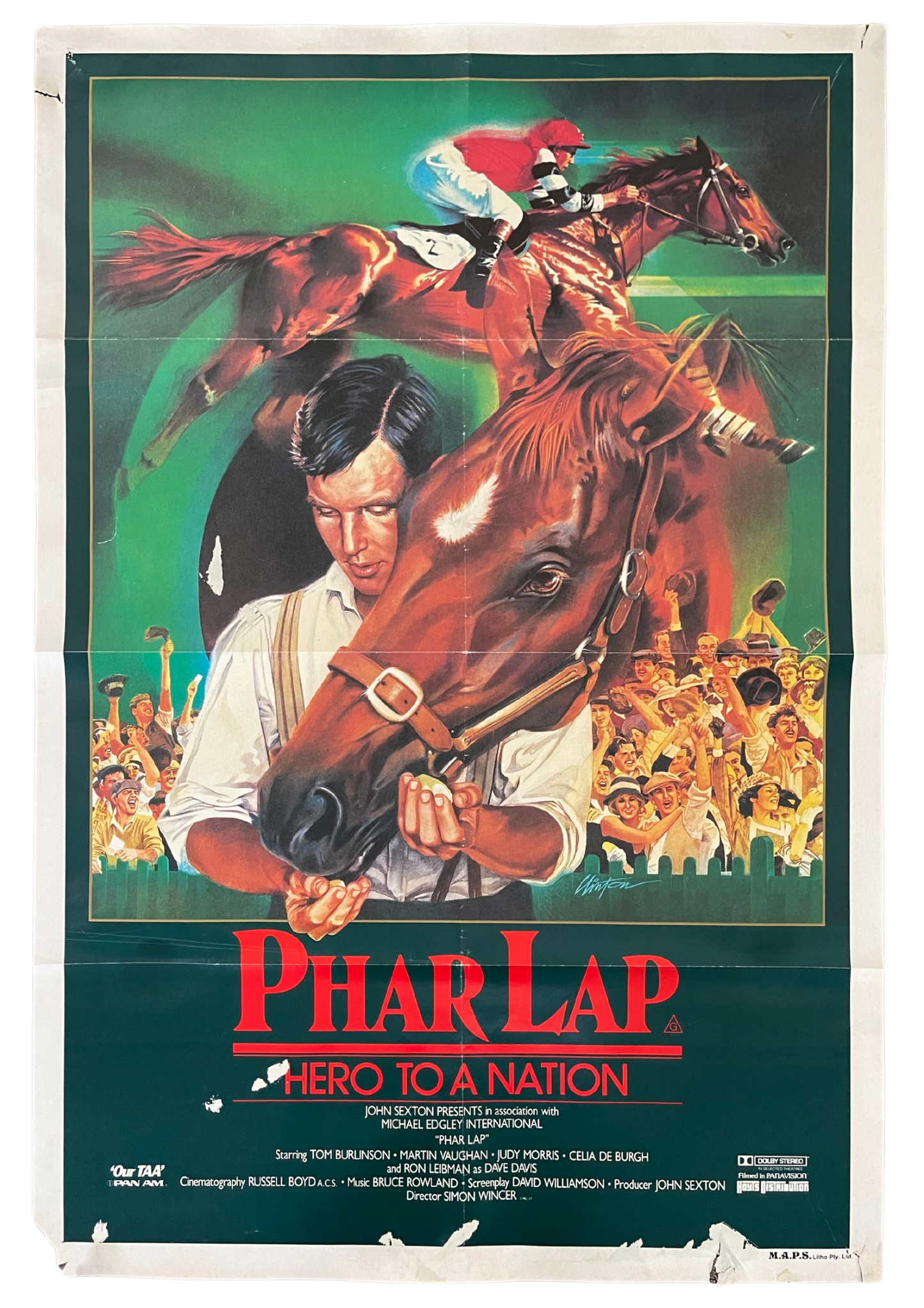 Pharlap (1983) - One Sheet