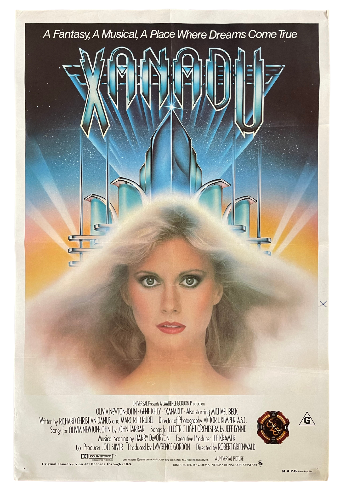 Xanadu (1980) - One Sheet