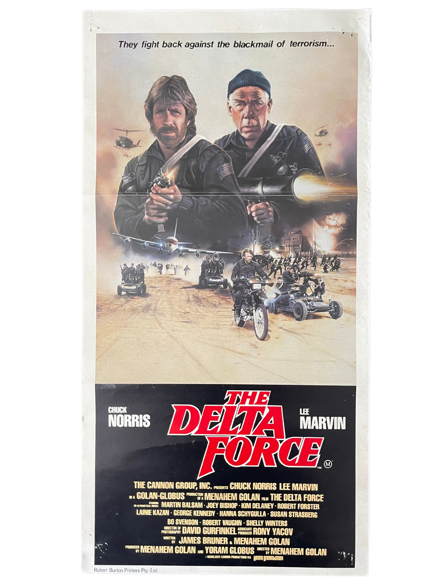 The Delta Force (1986) Chuck Norris - Daybill