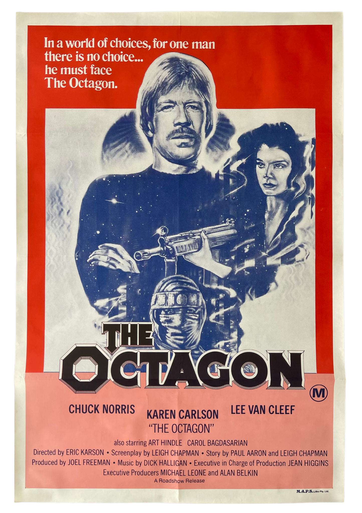 The Octagon (1980) Chuck Norris - One Sheet
