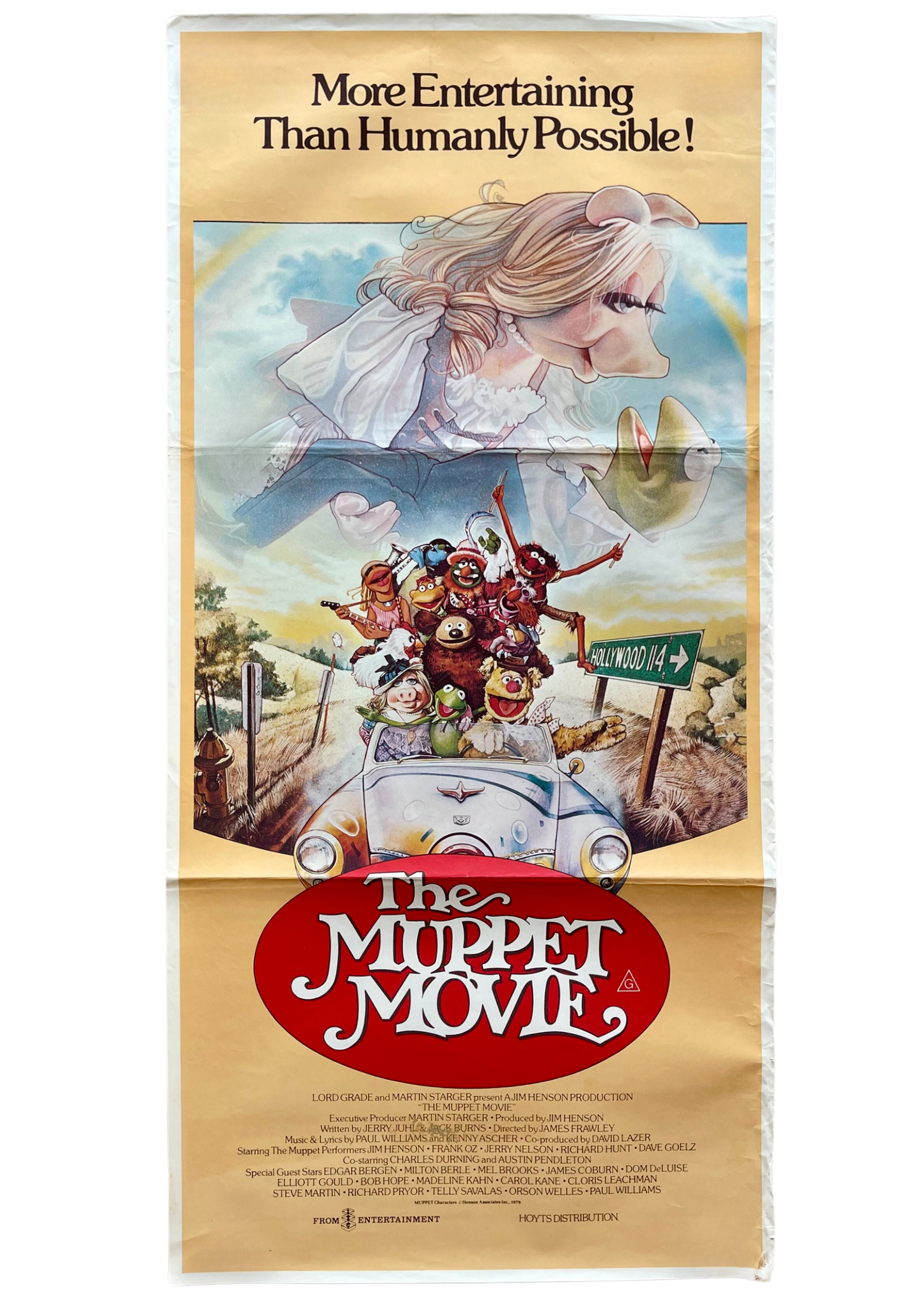 The Muppet Movie (1979) - Daybill