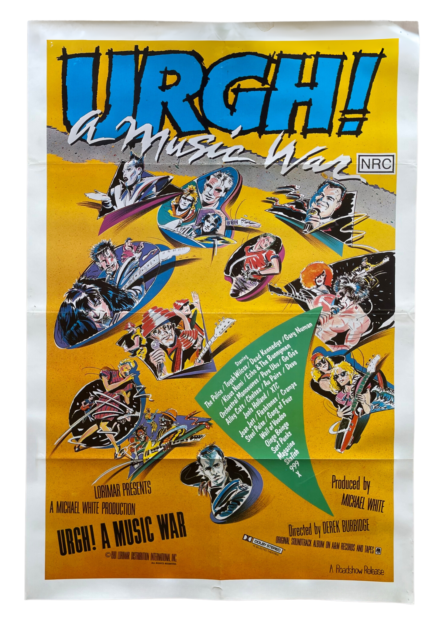 Urgh! A Music War - One Sheet