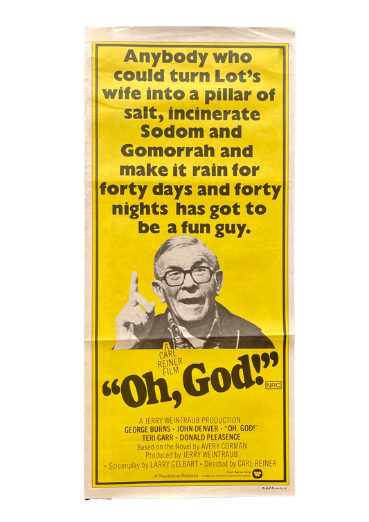 Oh, God! (1977) - Daybill