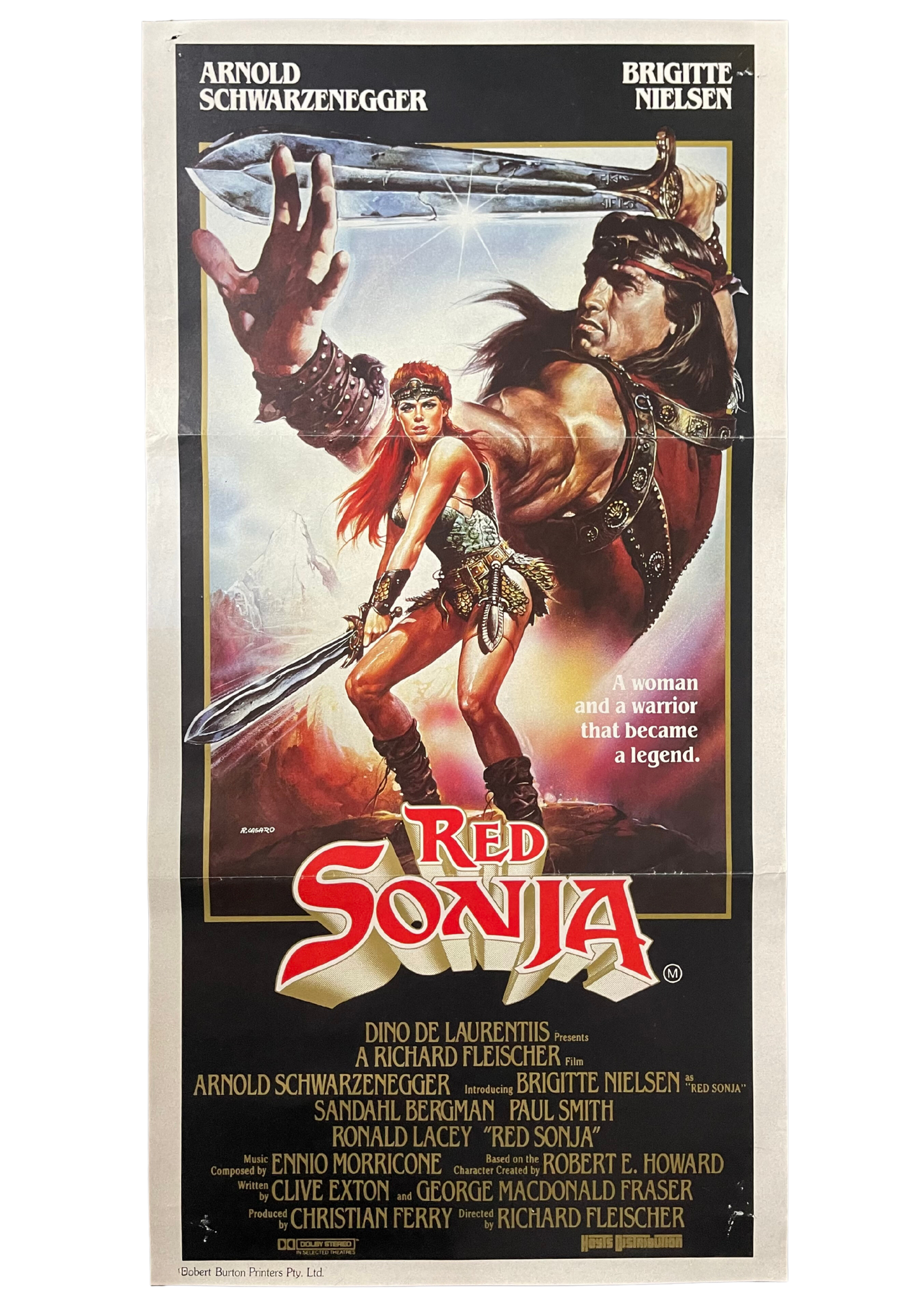 Red Sonja (1985) - Daybill