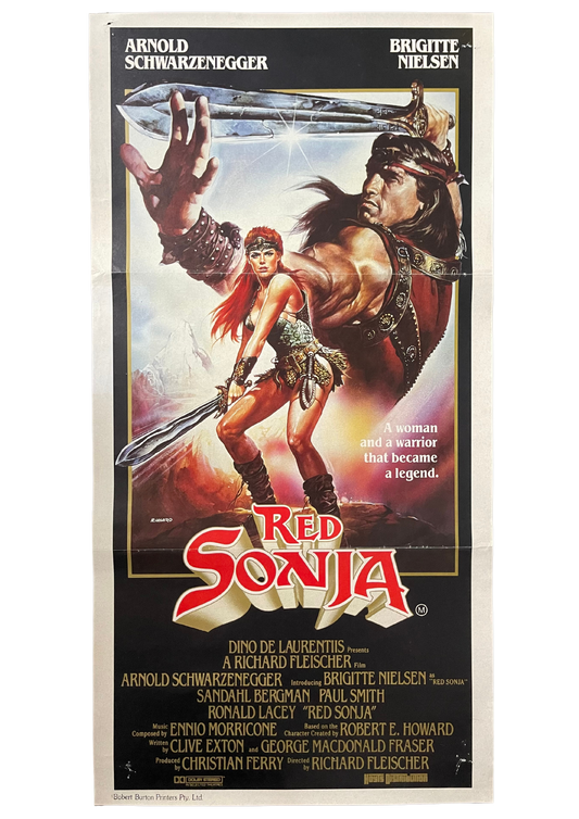 Red Sonja (1985) - Daybill