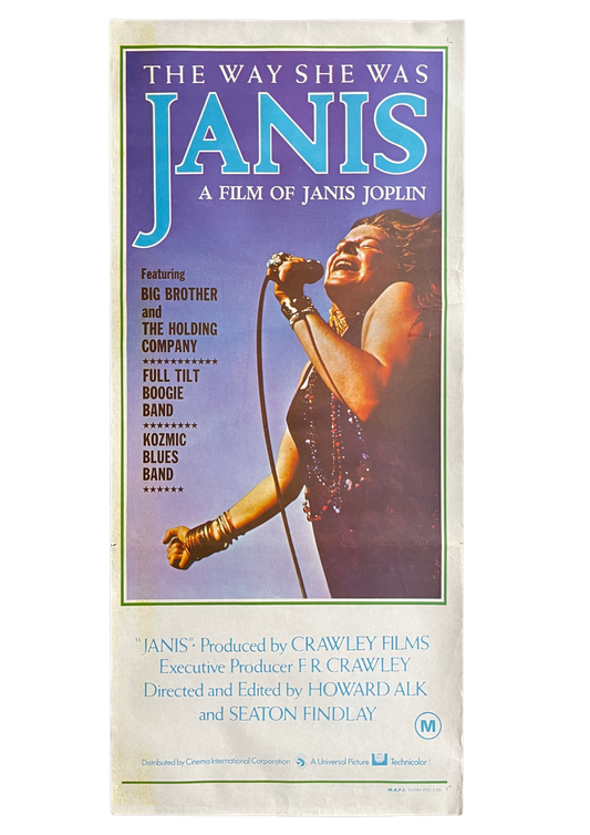 Janis - The Way She Was (1974) - Daybill